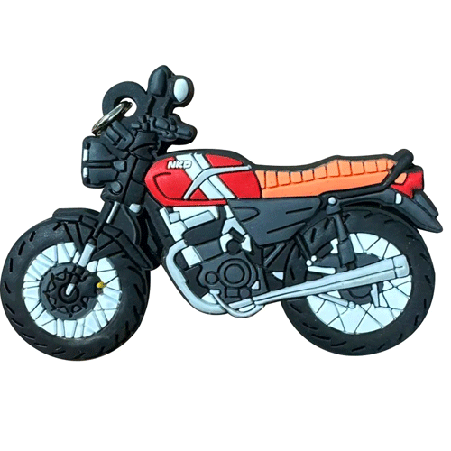 LLAVERO MOTO NKD ROJA