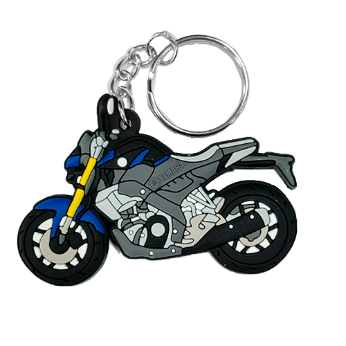 LLAVERO MOTO YAMAHA MT NEGRA