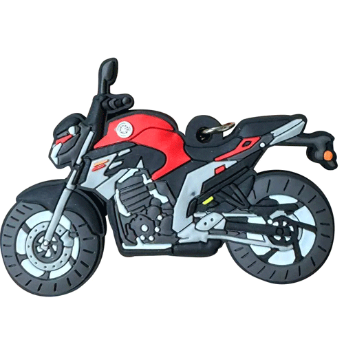 LLAVERO MOTO FZ 250 ROJO