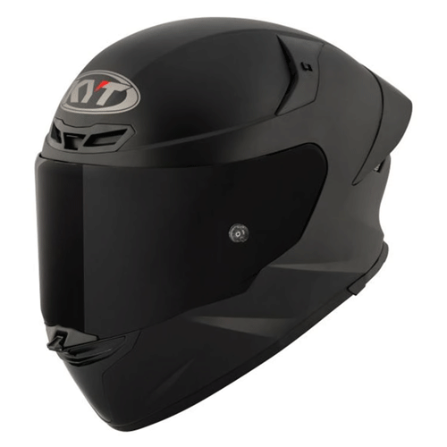 CASCO KYT TITANIO REVO SOLID PLAIN NEGRO MATE