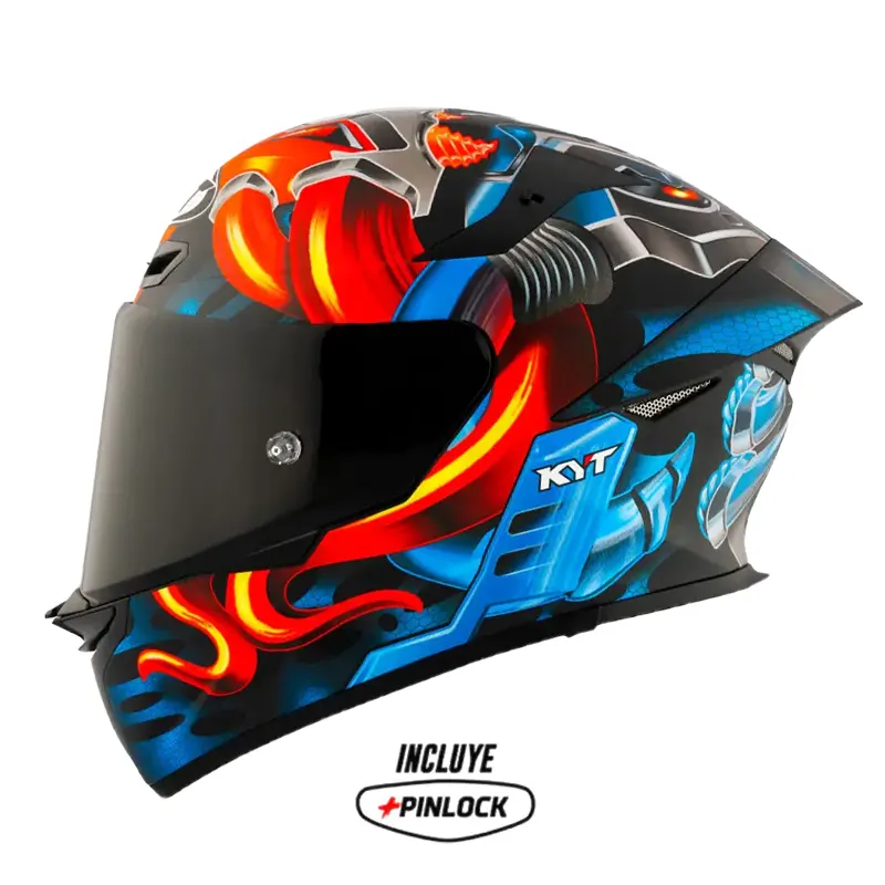 CASCO KYT TITANIO REVO MAGNET BRILLANTE
