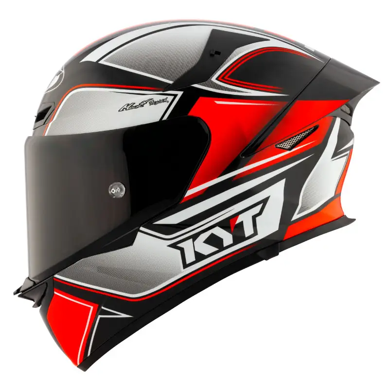 CASCO KYT TITANIO REVO TOURIST ROJO GRIS