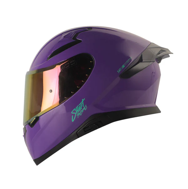 CASCO SHAFT PRO 612DV SOLID MORADO TURQUESAUESA BRILLO