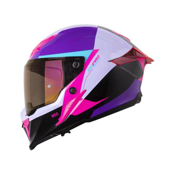 CASCO SHAFT_PRO 615DV CR-XX MORADO CLARO FUCSIA BRILLANTE
