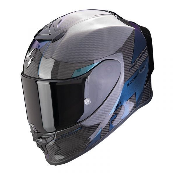 CASCO SCORPION EXO-R1 EVO CARBONO AIR RALLY NEGRO CAMALEONON
