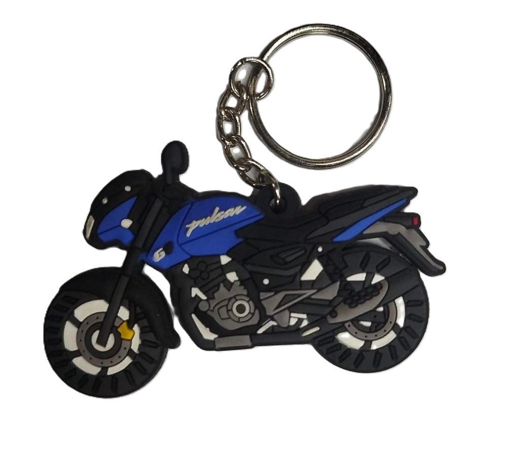 LLAVERO MOTO PULSAR 180GT AZUL