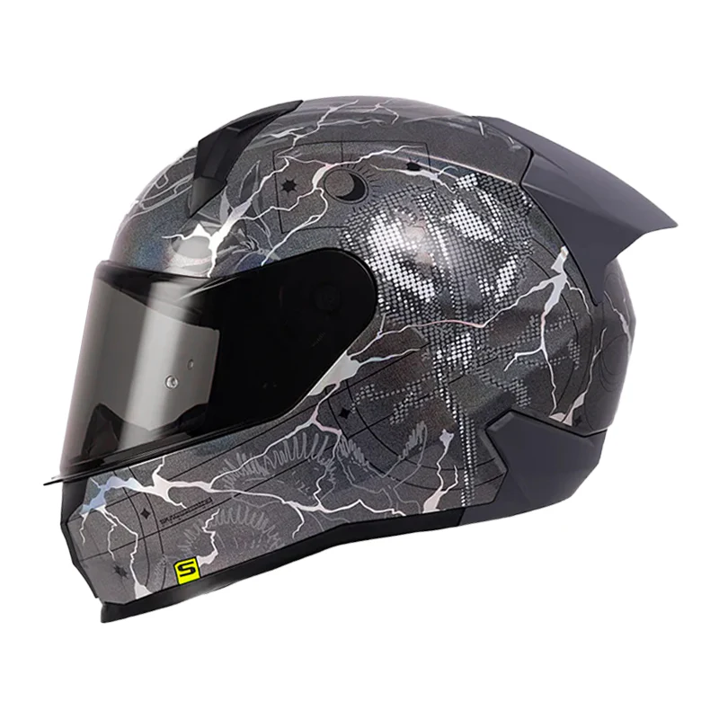 CASCO SHAFT 560 EVO WITHIN CAMALEONON GRIS BRILLANTE