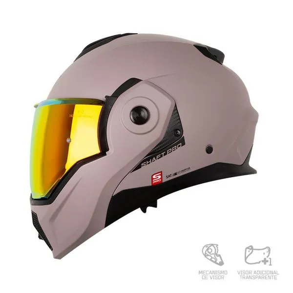 CASCO SHAFT PRO 4160 MOVE SOLID ARENA NEGRO MATE
