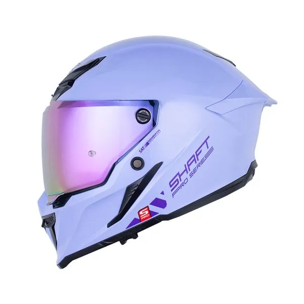 CASCO SHAFT PRO 615DV SOLID MORADO CLARO MORADO OSCURO BRILLANTE