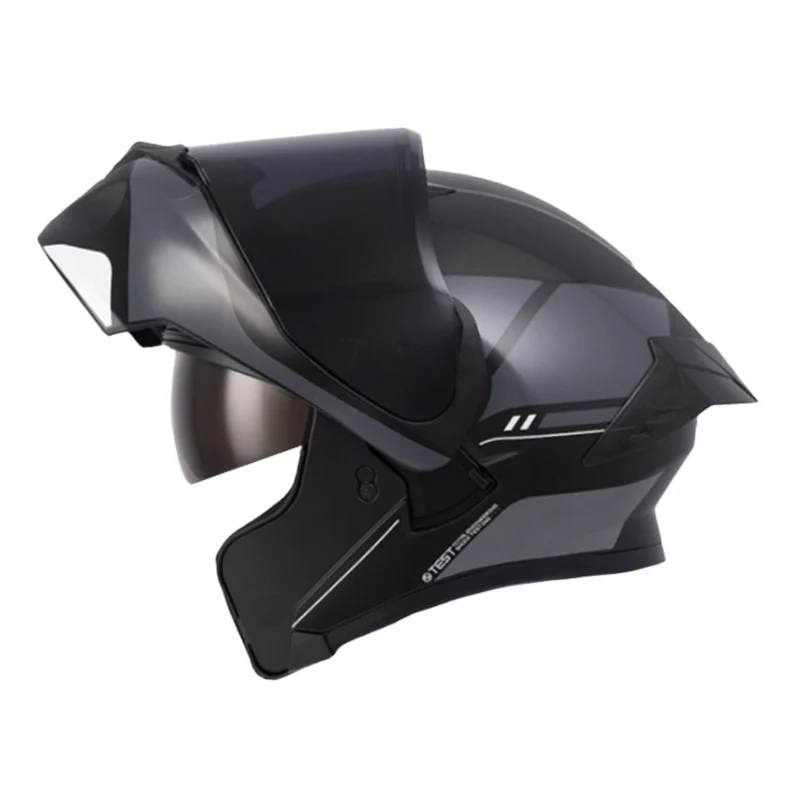 CASCO ICH 3120 PICO NEGRO GRIS MATE