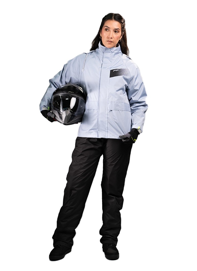 IMPERMEABLE FIREPARTS TORNADO C3 SOFT BLUE FEMENINO