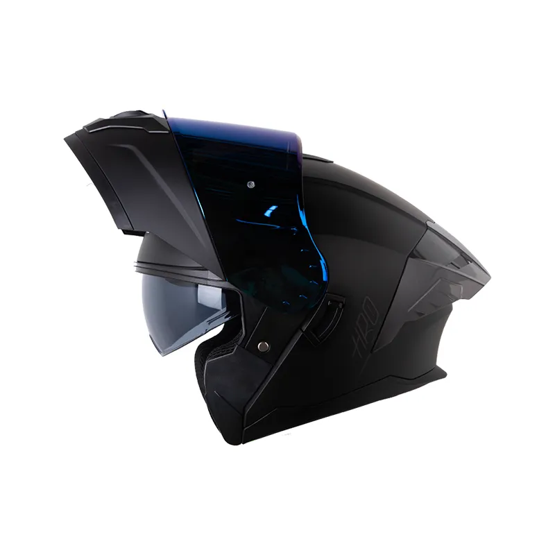 CASCO HRO 3480DV EVO SOLID NEGRO MATE GRIS OSCURO