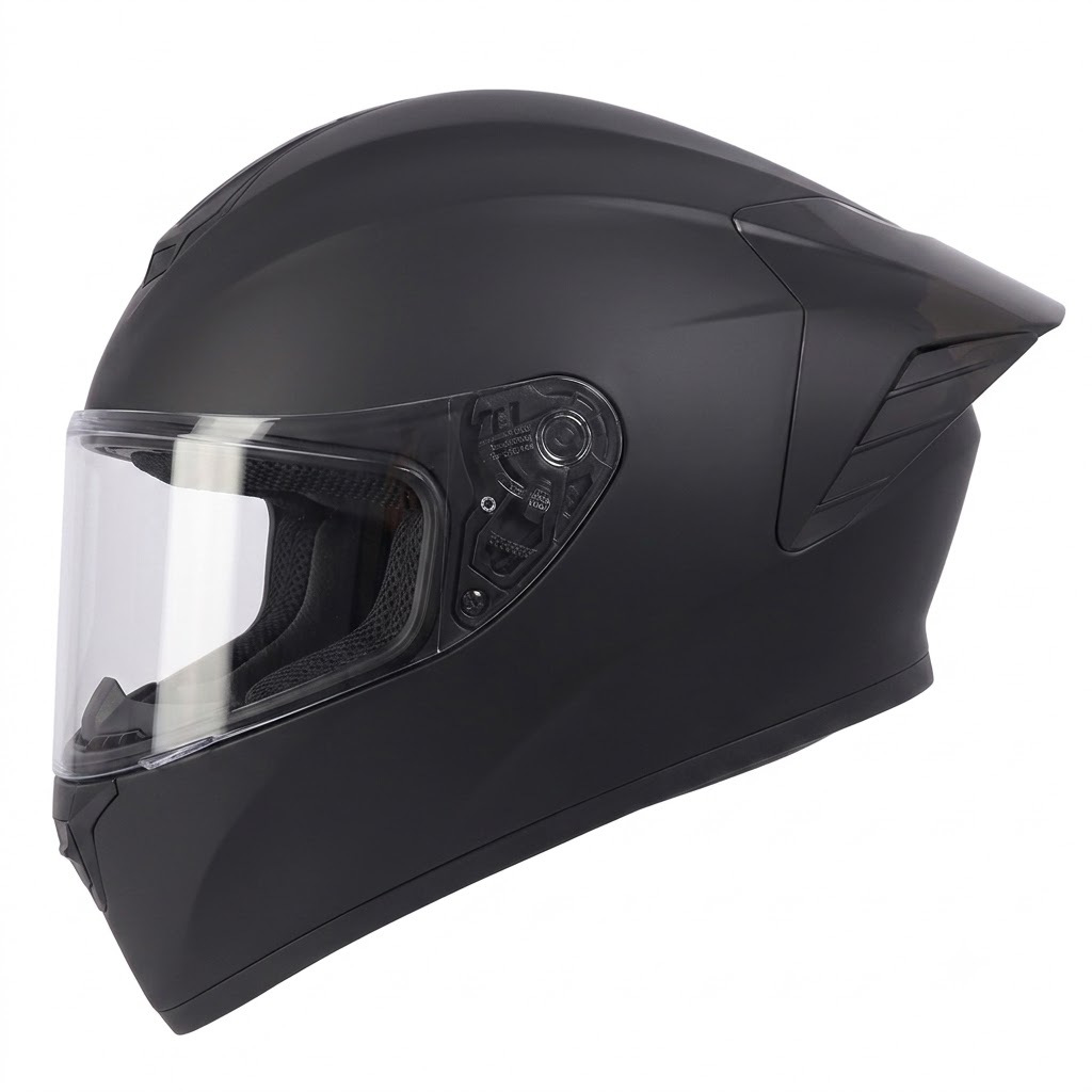 CASCO ICH 505 SOLID NEGRO SILVER VS TRANSPARENTE MATE