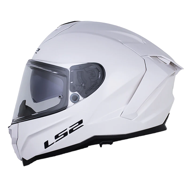 CASCO LS2 FF817 SOLID BLANCO PERLA BRILLANTE