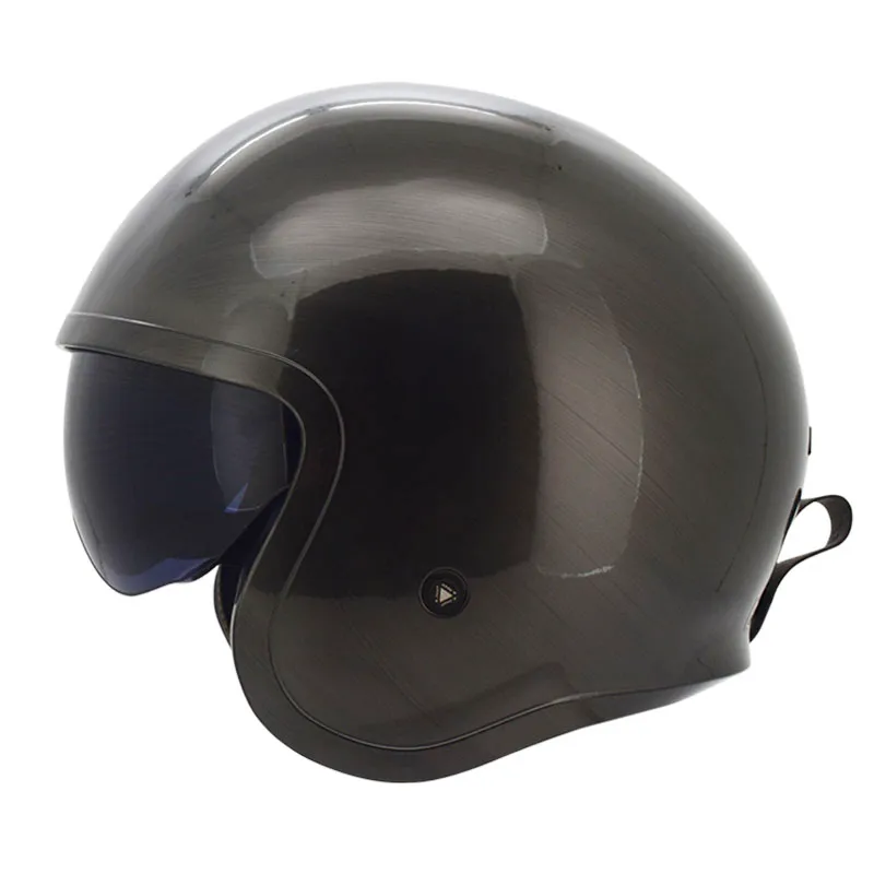 CASCO LS2 OF599 JEANS TITANIO BRILLANTE