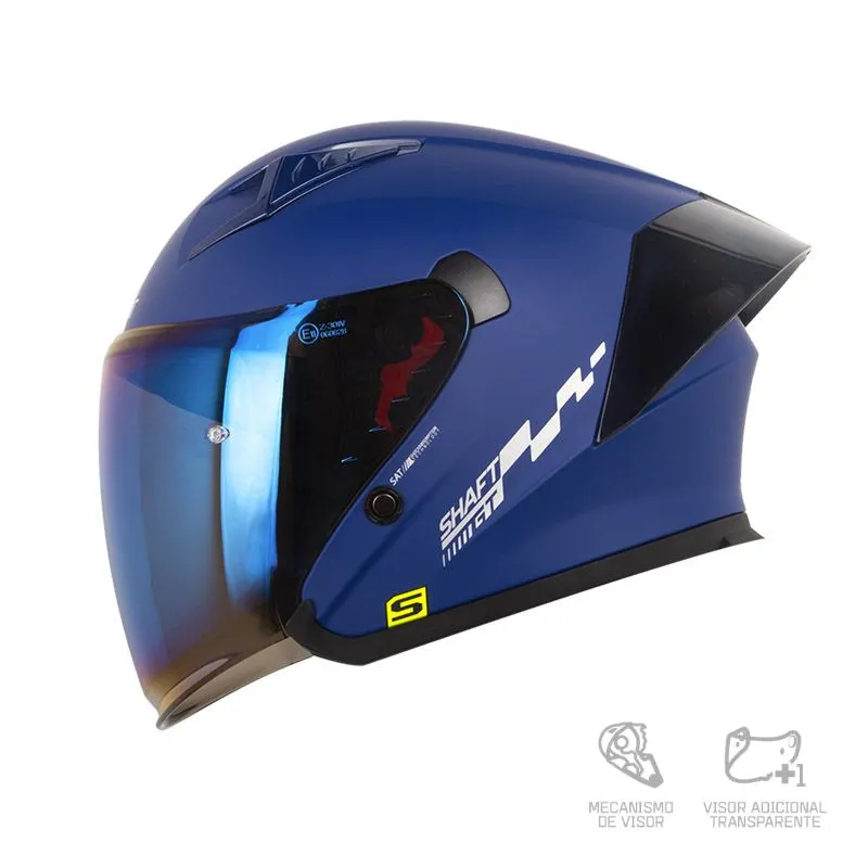 CASCO SHAFT 226 GT SOLID AZUL GRIS MATE
