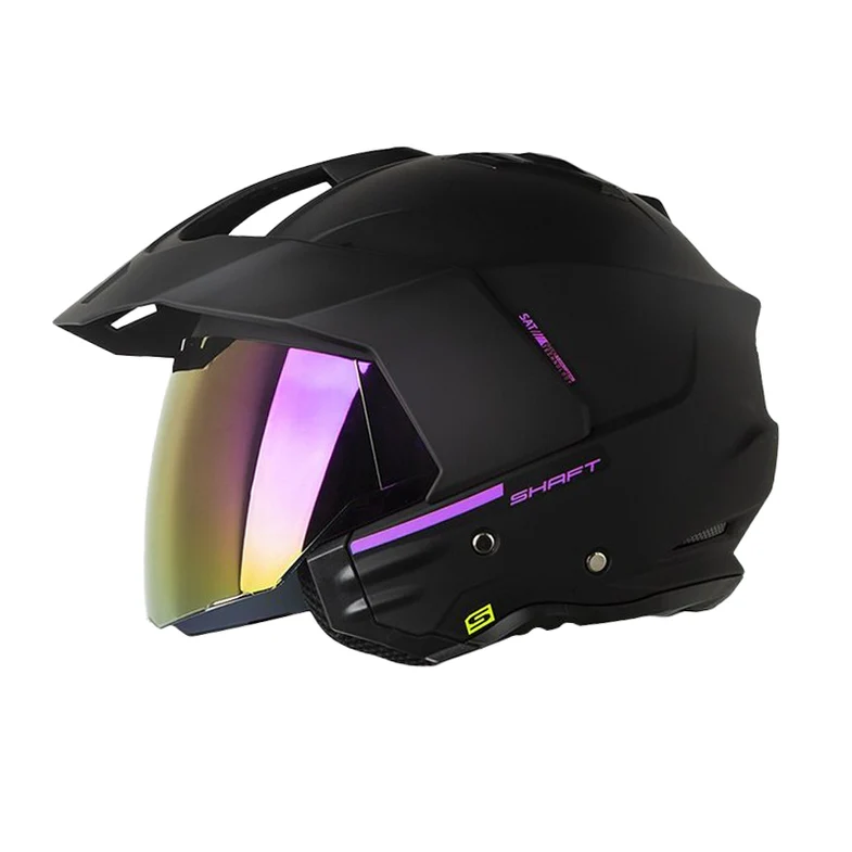 CASCO SHAFT 227 TRIAL SOLID NEGRO MORADO MATE
