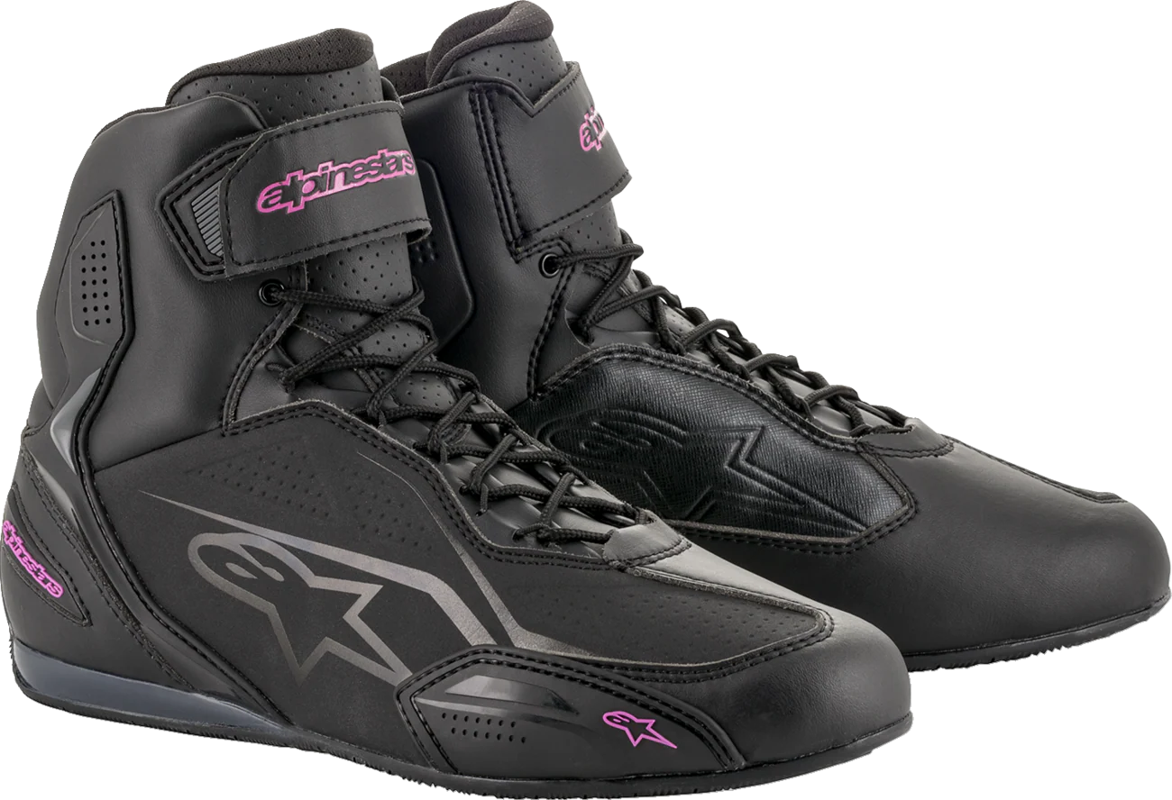BOTA ALPINESTARS FAST 3 NEGRO GRIS MORADO