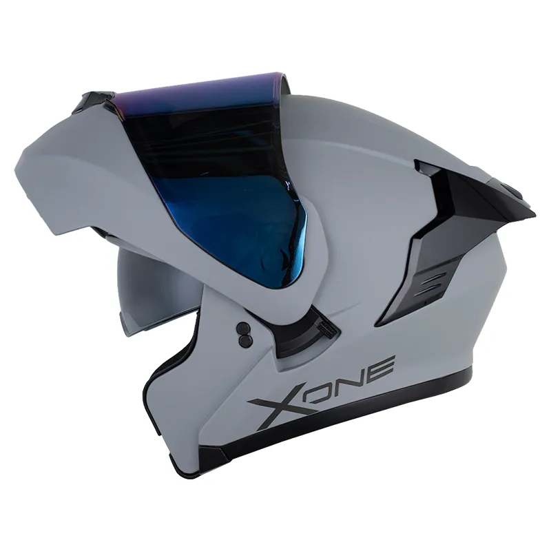 CASCO X-ONE X-3000RS SOLID V2 GRIS OSCURO NEGRO MATE