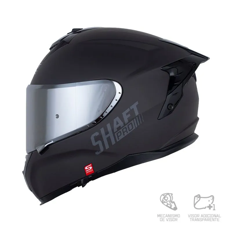 CASCO SHAFT PRO 610DV SOLID GRIS OSCURO MATE