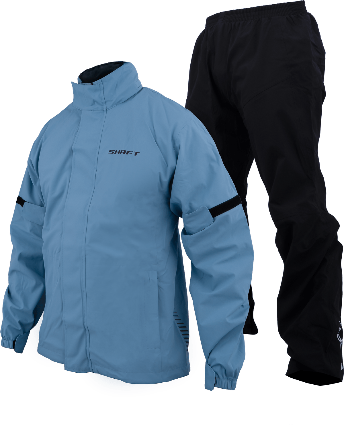 IMPERMEABLE SHAFT COMMANDER AZUL NEGRO