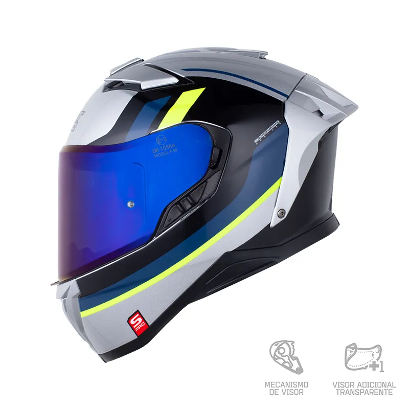 CASCO SHAFT PRO 606SP MISSING SILVER AMARILLO NEON BRILLANTE