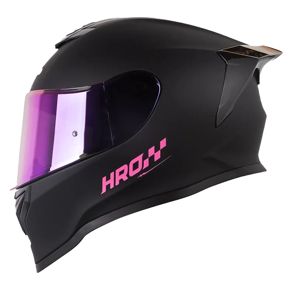 CASCO HRO 506SP SOLID V2 NEGRO FUCSIA MATE
