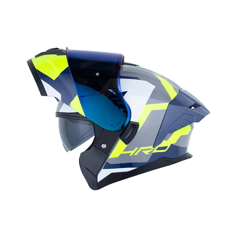 CASCO HRO 3480DV EVO PRIVILEX GRIS AMARILLO NEON BRILLANTE