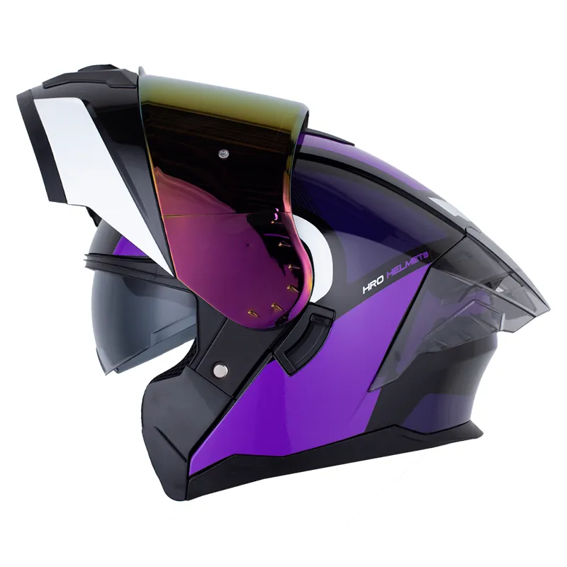 CASCO HRO 3480DV EVO PEPX NEGRO BLANCO BRILLANTE