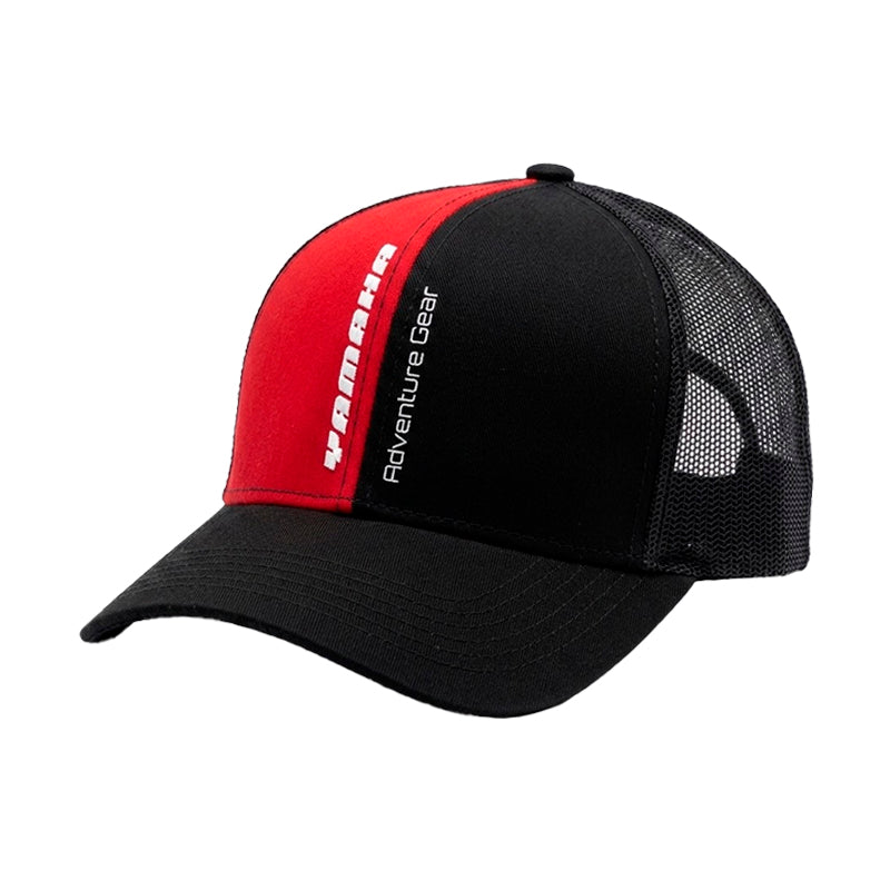 GORRA YAMAHA NEGRO ROJO