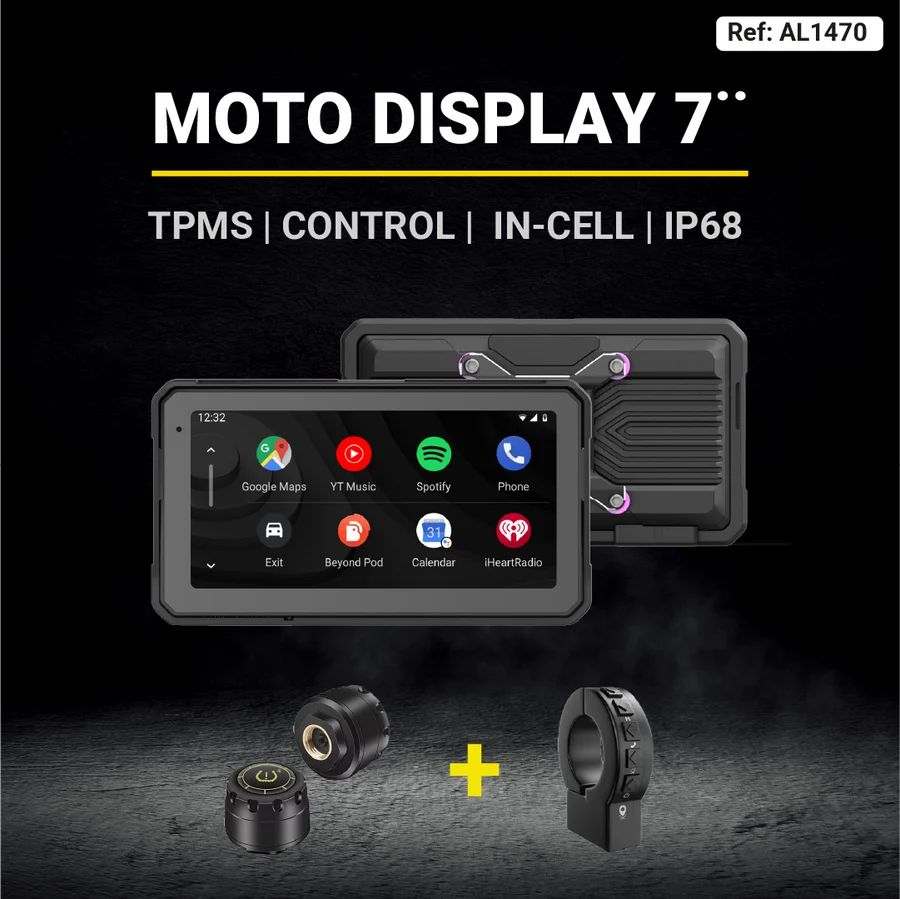 MOTO CARPLAY MAXIM 7 2026-S RAM+TPMS+CONTROL